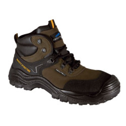 Chaussure haute Safhir Brown cuir hydrofuge S3 SRC