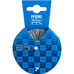 Brosse carbure de silicium plate sur tige 6 mm RBU