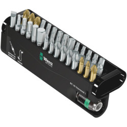 ETUI 29 EMBOUTS TORSION 25MM + PORTE-EMBOUTS RAPIDAPTOR