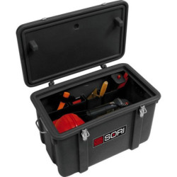 COFFRE A OUTILS ROTOMOULE 50 L50 X 33 X 33 CM - PORTE OUTILS AMOVIBLE