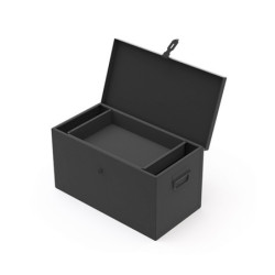 COFFRE CHANTIER +PLATEAU BALADEUR 550X300X300MM - 16 KG
