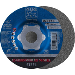 DISQUE A EBARBER 125 SG ACIER CC-GRIND-SOLID