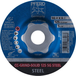 DISQUE A EBARBER 125 SG ACIER CC-GRIND-SOLID
