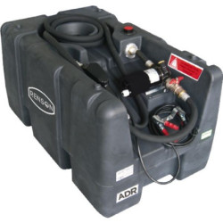 STATION DE RAVITAILLEMENT GASOIL CAPACITE 200L EQUIPEE POMPE 12V + FLEXIBLE