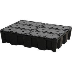 BAC DE RETENTION LABO MODULAIRE PE35 avec caillebotis PE