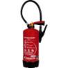 EXTINCTEUR POUDRE ABC 9 KG AVEC SUPPORT