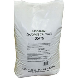 GRANULES ABSORBANTS TERRE DE DIATOMEE - SAC 20KG