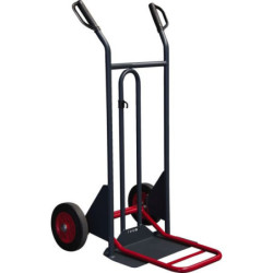 DIABLE BASCULEMENT ASSISTE 350 KG BAVETTE FIXE ET REPLIABLE