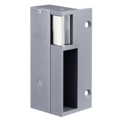 Gache electrique 12V applique pour serrure verticale a emission a droite