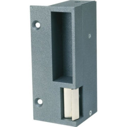 Gache electrique 12V applique pour serrure verticale a emission a gauche