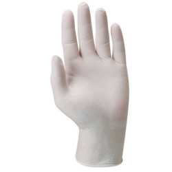 Gant usage court latex poudré AQL 1,5 boîte de 100