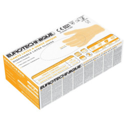 Gant usage court latex poudré AQL 1,5 boîte de 100