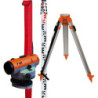 KIT NIVEAU DE CHANTIER + MIRE + TRIEPED