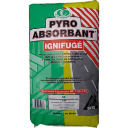 ABSORBANT VEGETAL INDUSTRIEL BIODEGRADABLE (sac de 40 litres)