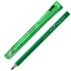 PORTE CRAYON PICA POCKET AVEC 2 CRAYONS DE CHARPENTIER (blister)