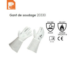 Gant soudeur TIG tout fleur extra souple