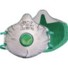 MASQUE USAGE COURT FFP3 R D COQUE VALVE ZERO 030 (Boîte de 10)