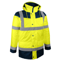 Parka HV Palerme classe 3 Jaune/marine