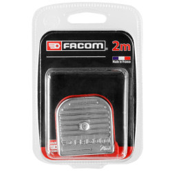 METRE A RUBAN DE MECANICIEN 2m BOITIER INOX 800A.216PB
