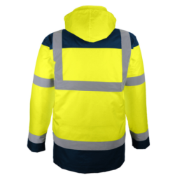 Parka HV Palerme classe 3 Jaune/marine