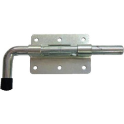 VERROU PISTOLET STANDARD D. 10 - ZN BLANC
