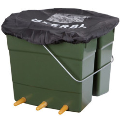 BAC D'ALLAITEMENT AGNEAU 6 TÉTINES, OLIVE