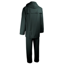 Ensemble de pluie polyuréthane PVC Vert