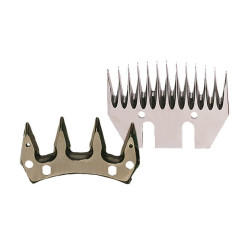 JEU DE PEIGNES KERBL PREMIUM OVINS PROFI, 13/4 DENTS