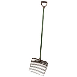 FOURCHE À COPEAUX ECOFORK AVEC MANCHE, NOIRE