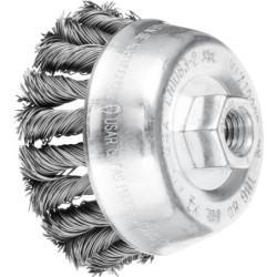 BROSSE BOISSEAU FILS TORSADES M14 D.100MM POS TBG 100 0,50