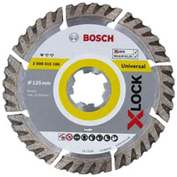 DISQUE DIAMANT X - LOCK STANDARD D.125 MM