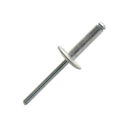 RIVETS ALU/ACIER TL 4 X 10 BOITE DE 500 PIECES
