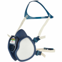 DEMI MASQUE SERIE 4000+ A FILTRES INTEGRES FFA2P3 R D