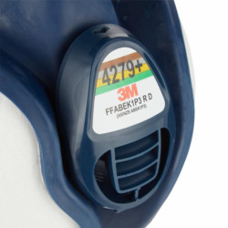 DEMI MASQUE SERIE 4000+ A FILTRES INTEGRES FFA2P3 R D