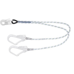 Longe double fourche corde tréssée 1.50m