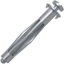 CHEVILLE METALLIQUE POUR PLACO + VIS HM4x32S (boite de 50 pcs)