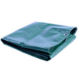 BACHE SUPER LOURDE PVC 550G/M² Dim:6x8m