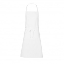 Tablier Ron 100% coton 105cm Blanc