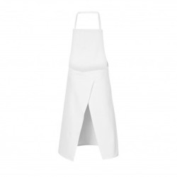 Tablier Ron 100% coton 105cm Blanc