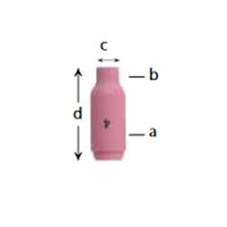 BUSE GAZ CERAMIQUE N° 8 D.12.5 ( PACK DE 10 )