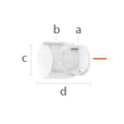 BUSE DE GAZ VERRE 15/20 MM ( PACK 5 )