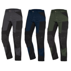 PANTALON LEO STRETCH Anthracite/Noir