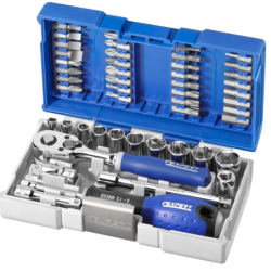 COFFRET DE DOUILLES ET VISSAGES 1/4 EXPERT (coffret 48 pcs)