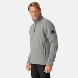 Sweat polaire zippé Kensington Gris