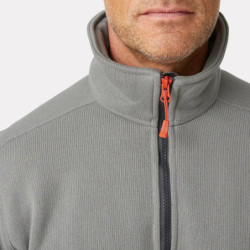 Sweat polaire zippé Kensington Gris