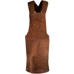 Tablier soudeur cuir Marron croûte 90x70 cm