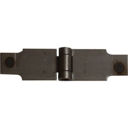 CHARNIERE FINE COURTE A SOUDER 140X40 mm BRUT