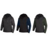 VESTE SOFTSHELL JANNIK 100% POLY 320G Vert Olive/ Noir