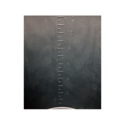 SEAU DE MACON TALIAGOM 13L COTE PLAT anse 5,3mm