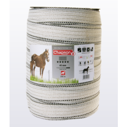 RUBAN DE CLOTURE PRESTIGE 40mm (bobine 200m)